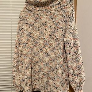 Jessica Simpson multicolored chunky sweater
